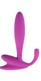 G-Spot Perine Ve Prostat Uyarıcılı Unisex Anal Pleasure Prostat Plug Pembe