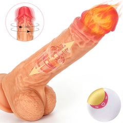 Uzaktan Kumandalı Hareketli Dildo Vibratör