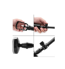 20 CM Penis Pump Realistik Vajina Girişli Güçlü Vakum Penis Pompası 2