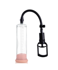 20 CM Penis Pump Realistik Vajina Girişli Güçlü Vakum Penis Pompası 2