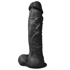 27 CM XXL Wolf King Siyahi Kalın Penis Realistik Dildo Penis