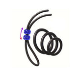 Penis Halkası Seti 4'lü Siyah