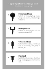 Massage Gun Pro 11 Başlıklı Anal Vajinal Kullanım Darbeli Masaj Aleti Sex Makinesi