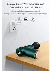 Massage Gun Pro 11 Başlıklı Anal Vajinal Kullanım Darbeli Masaj Aleti Sex Makinesi