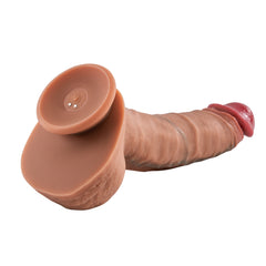 30 CM Uzaktan Kumandalı Kayar Deri Özelliğinde Büyük Boy Realistik Yapay Dildo Vibratör Penis