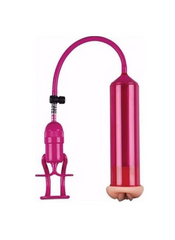 Özel Pistonlu Realistik Vajina Girişli Özel Renkli Penis Vakum Pompası