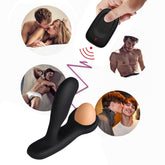 Uzaktan Kumandalı Çift Motorlu 22 Mod Titreşim Ve Isıtmalı Anal ve Prostat Masaj Vibratörü