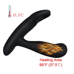 Uzaktan Kumandalı Çift Motorlu 22 Mod Titreşim Ve Isıtmalı Anal ve Prostat Masaj Vibratörü