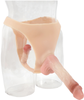 22 CM Biseksüel Çift Taraflı Usb Şarjlı Uzaktan Kumandalı Hareketli Giyilebilir Strapon Dildo Vibratör Penis