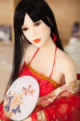 AŞK Skeleton Tam Realistik Manken 138 CM Siyah Saçlı Özel Elbiseli NO:3