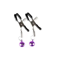 BDSM Zilli Göğüs Ucu Kelepçe Klipsi