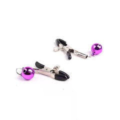 BDSM Zilli Göğüs Ucu Kelepçe Klipsi