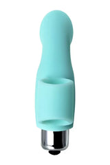 Blis Uyarıcı Kirpik Tasarımlı Parmak Ucu Takılabilir Şekilli Anal Plug Vibratör