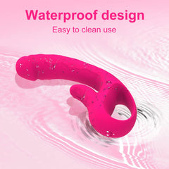 Pembe Rabbit Vibratör (Dual Motor) – İç + Klitoris Uyarım, Güçlü Titreşim, Şık Tasarım