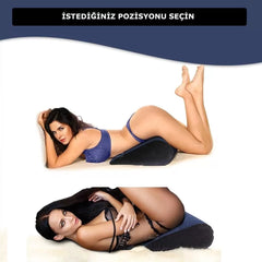 Fantazi Şişirilebilir Cinsel Pozisyon Yastığı Mor