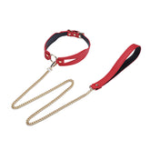 Fantezi Zincirli Tasma Kırmızı