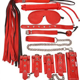 Fetish Dream Series Özel Tasarım 7 Parça Deri Fetiş Seti