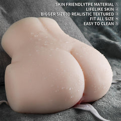 Gerçekçi Kalça Mastürbatör 2,5 KG