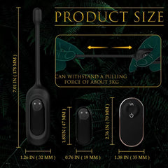 Highline Rct Şarjlı Kablosuz Kumandalı Meme Ucu G Nokta ve Klitoris Uyarıcı Giyilebilir Mini Bullet Vibratör