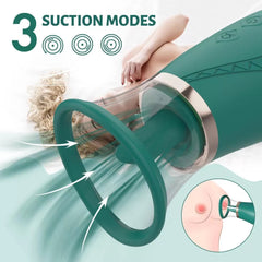 Honey Pistil Göğüs ve Klitoris Emiş Güçlü Dil Hareketli 2 in 1 Yeni Nesil Vibratör