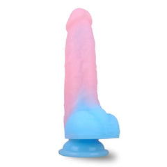 Karanlıkta Parlayan Dildo Ultra Yumuşak Realistik Yapay Penis Dildo