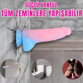 Karanlıkta Parlayan Dildo Ultra Yumuşak Realistik Yapay Penis Dildo