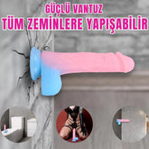 Karanlıkta Parlayan Dildo Ultra Yumuşak Realistik Yapay Penis Dildo