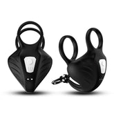 Lock Pro Şarjlı Güçlü Titreşimli Testis ve Penis Halkalı Testis Masaj Vibratörü