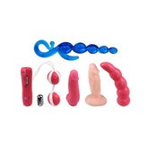 Love Kits 5&#39;li Anal Vajinal Titreşimli 5&#39;li Vibratör Set