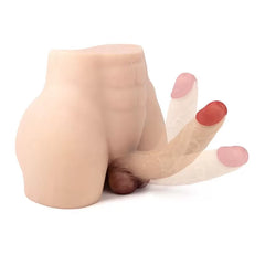 Mega Boy Anal Girişli 21 CM Yapay Penisli Erkek Yarım Vücut Realistik Manken 7.7 KG