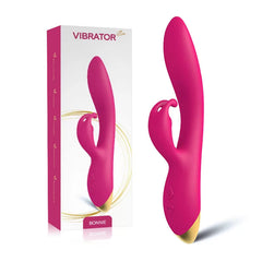 Pembe Klitoris ve G Spot Uyarıcı Rabbit Vibratör