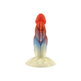 Özel Renkli Spiral Tasarımlı Yumuşak Silikon Fantasy Anal Plug Dildo – Gerçekçi Dokulu | Premium Kalite