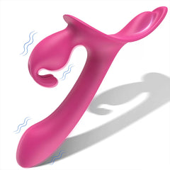 Şarjlı G Nokta ve Klitoris Uyarıcı Vibratör Strapless Strap On Vibratör