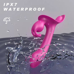 Şarjlı G Nokta ve Klitoris Uyarıcı Vibratör Strapless Strap On Vibratör