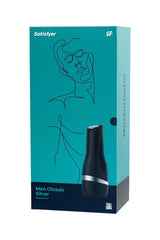 Satisfyer Men Classic 26 Cm Gümüş Gerçekçi Özel Kutulu Yeni Nesil Mastürbatör