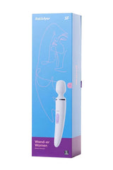 Satisfyer Wand-er Woman Beyaz 34 CM Büyük Boy Ultra Güçlü Klitoris Masaj Vibratör