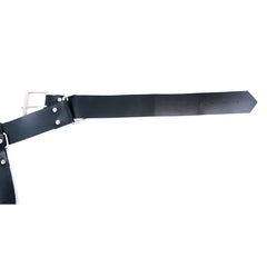 Siyah Deri Kol & El Bağlama Harness Seti – Ayarlı BDSM Bondage Aksesuar