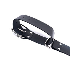 Siyah Deri Kol & El Bağlama Harness Seti – Ayarlı BDSM Bondage Aksesuar