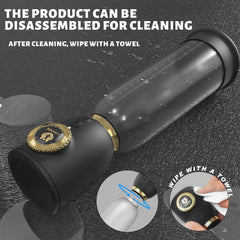 Time Traveler Manyetik Şarjlı Güçlü Emiş Özellikli Penis Eğitimi Tam Otomatik Vakum Pompası