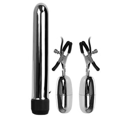 Titreşim Mandallı Göğüs Klips Uyarıcılı & Vibratör