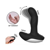 USB Manyetik Şarjlı Uzaktan Kumandalı Uyarıcı Fonksiyonlu Isıtmalı Anal Vajinal Teknolojik Vibratör