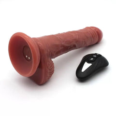 Usb Şarjlı 20 Cm İleri Geri Rotasyonlu Ultra Yumuşak Dokulu Realistik Penis