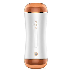 USB Şarjlı 7 Titreşim Modlu Çift Taraflı Sesli Teknolojik Mastürbatör