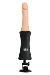 Uzaktan Kumandalı Vantuzlu Gerçekçi Et Dokusunda İleri Geri Hareketli Seks Makinesi