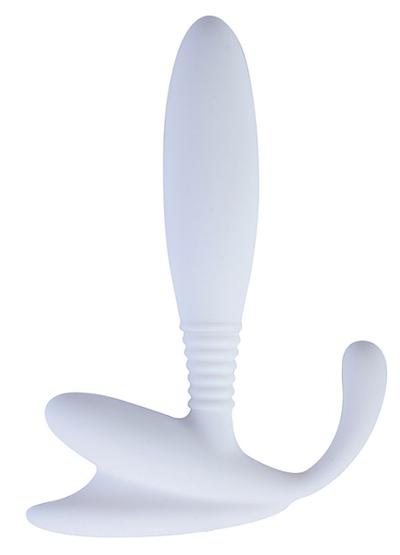 G-Spot Perine Ve  Prostat Uyarıcılı Unisex Anal Pleasure Prostat Plug Beyaz