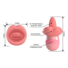 10 Fonksiyonlu USB Şarjlı Klitoris Uyarıcılı Uzun Dil Teknolojik Vibratör – Güçlü Modlar, Ergonomik Tasarım, Premium PerformansUSB Şarjlı Klitoris Uzun Dil Uyarıcılı Teknolojik Vibratör