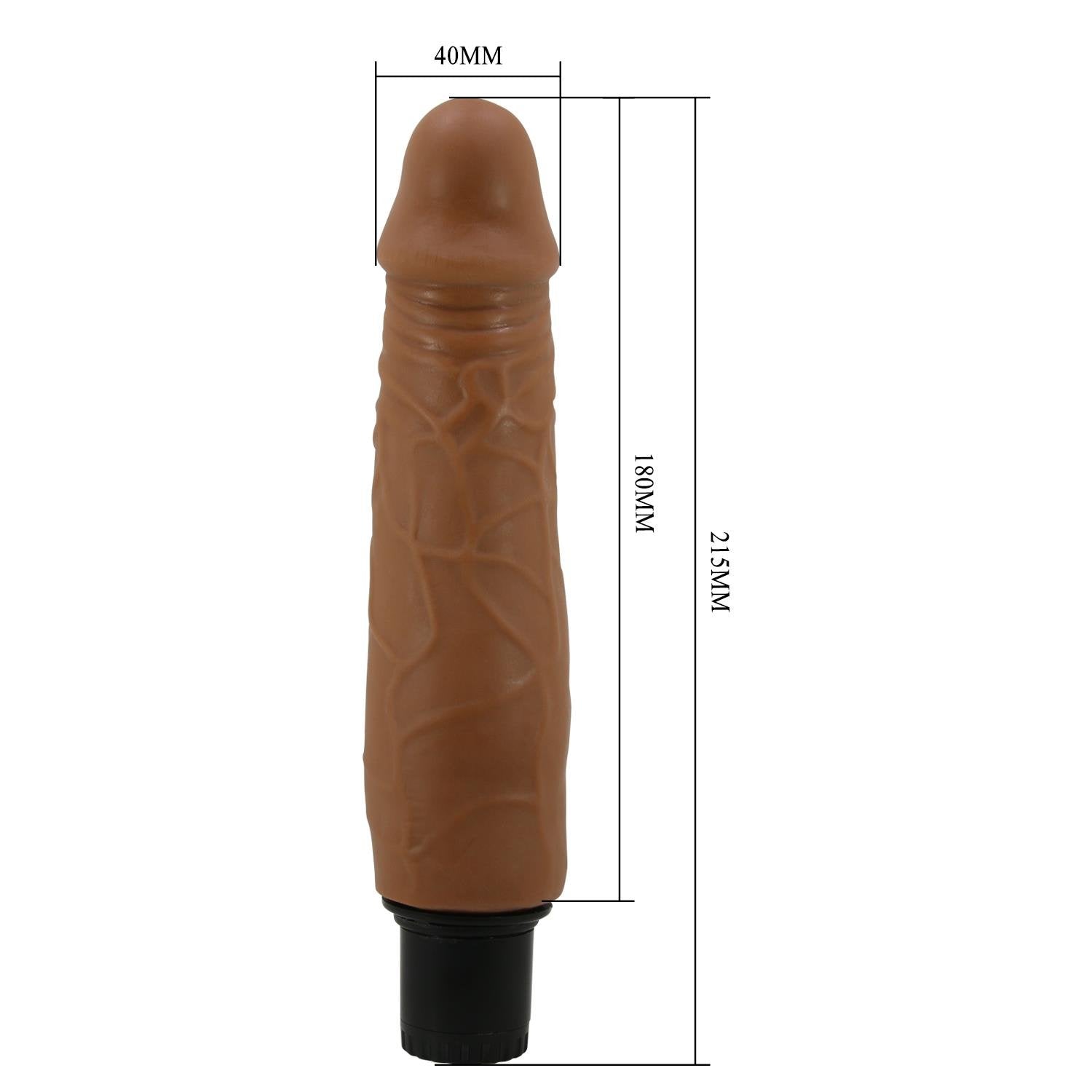 Sliding Skin Series 21.5 CM Yeni Nesil Çift Katmanlı Kayar Deri Özellikli Realistik Vibratör Penis