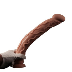 35 CM Gerçekçi Damarlı Uzun Ve Kalın Dildo Penis