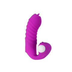 Mini Parmak Ucu Takılabilir Parmak Kılıf Vibratör Mor