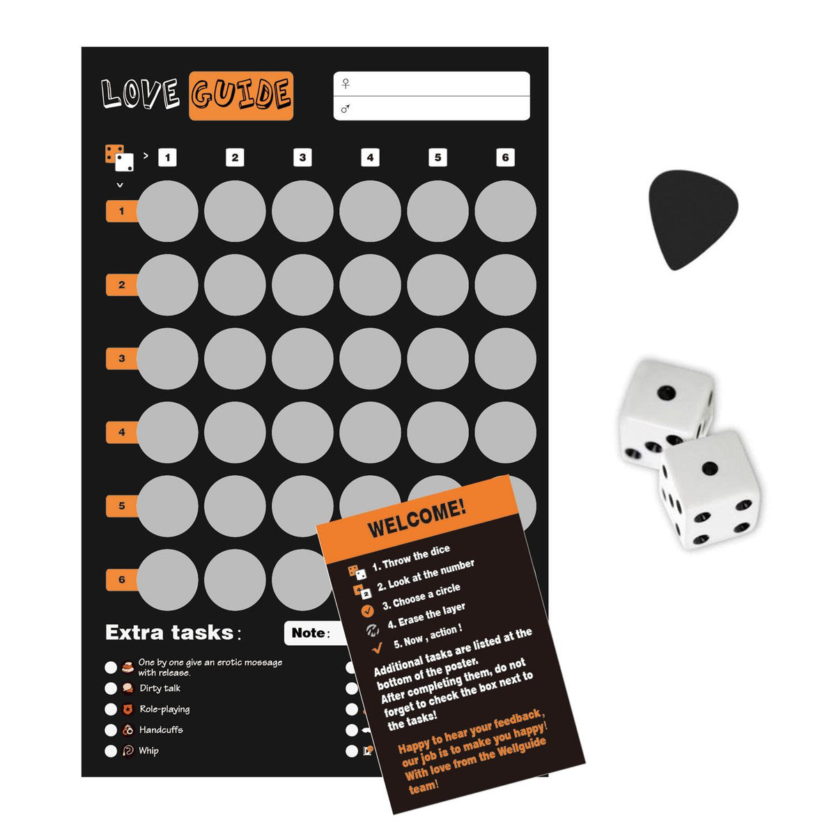 Çiftlere Özel Süpriz Görev Oyunu Türkçe Aşk Rehberi Aşk 101